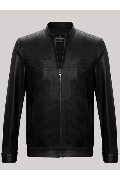 Derimont's Men's Leather Coat-EM02029