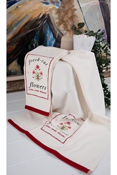 Baveno 100% бавовна, подвійний, 40x66 см, рушник/набір рушників з вишитим візерунком