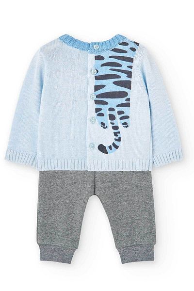 Boboli Baby Boy Set of 2 Light Blue