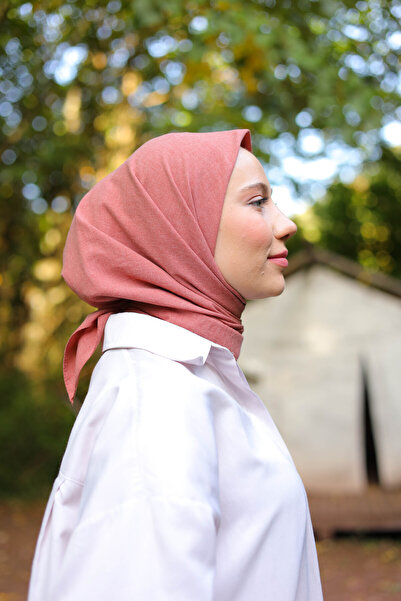 shalby Χιτζάμπ Βαμβακερό Φουλάρι Dusty Rose