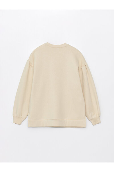 LC Waikiki Női pulóver tunika - nyakú, tömör hosszú ujjú