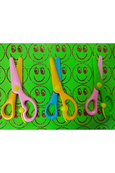 Linea Preschool Spring Mica Scissors 3 Pieces