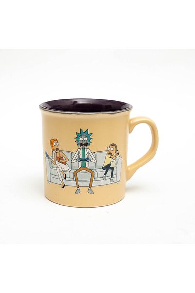 Mabbels Rick&Morty Patterned Ceramic Mug