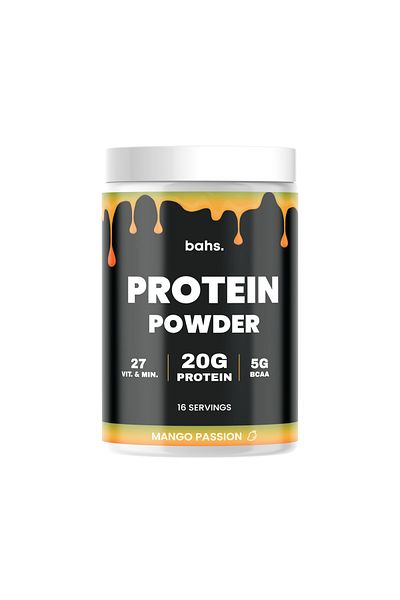 bahs. Mango Passion Protein Powder - 16 Serve - 464gr
