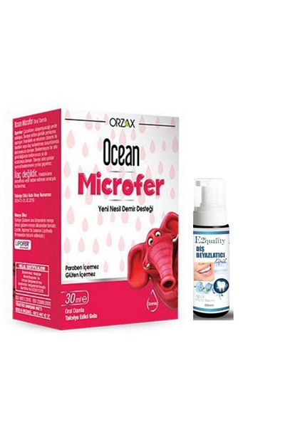 Ocean Orzax Ocean Microfer - 30 Ml Drop Tooth Whitening Booster Foam Gift