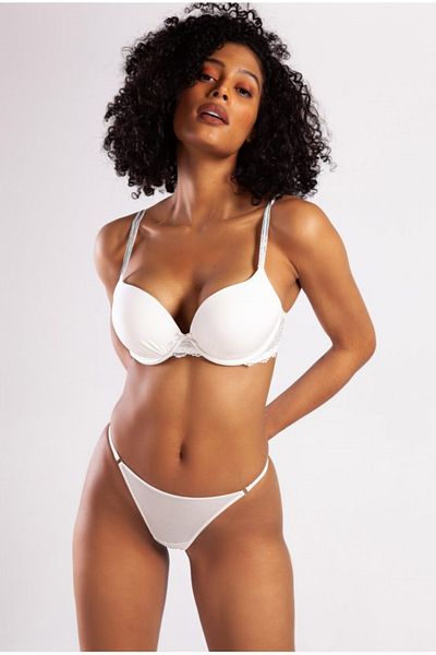 GECKO COLLECTION Gecko Women's - String Thong and Ring Detailed Rope Elastic Panties