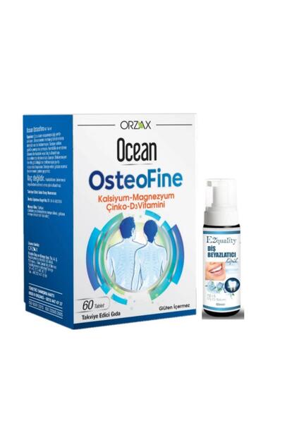 Ocean OsteoFine 60 قرص مكمل غذائي - رغوة تبييض الأسنان
