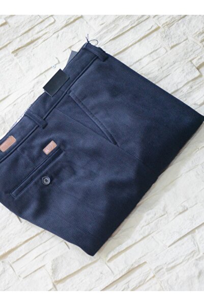 Ege Erkek Giyim KADİFE PANTOLON KLASİK İÇİ POLARLI