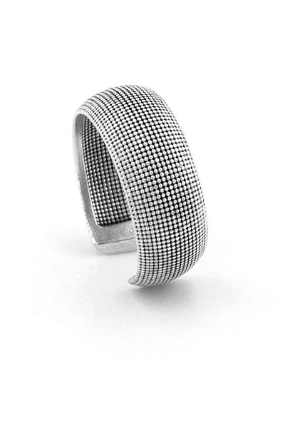 Solfera Round Cut Straw Dsen Brass Adjustable Men's Ring RG046