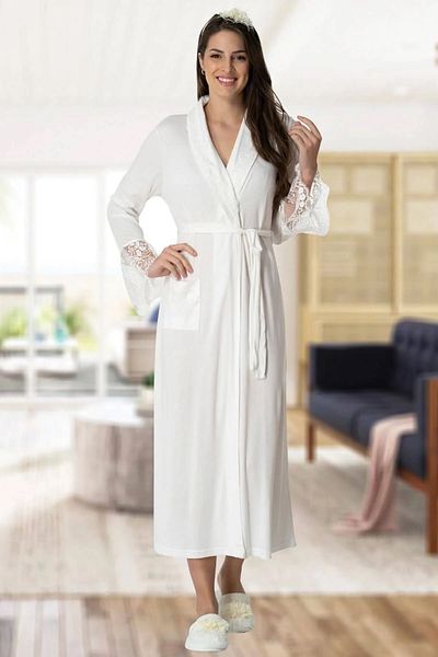 Mecit Pijama Γυναικείο φόρεμα 80% βαμβάκι, 20% βισκόζη
