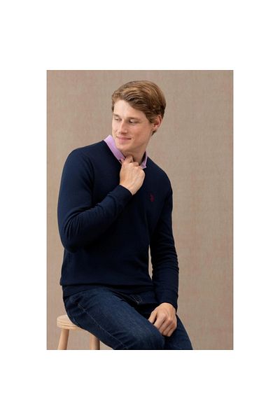 U.S. Polo Assn. БАЗА. Polo Assn. Мъжки пуловер