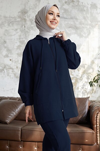 InStyle Amor Basic Double Suit - Dark Navy Blue