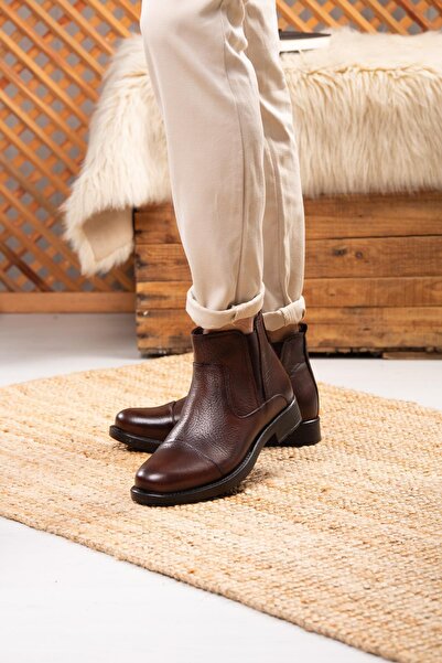 lizshoe LİZSHOE HAKİKİ DERİ ERKEK BOT VYGR 633623K
