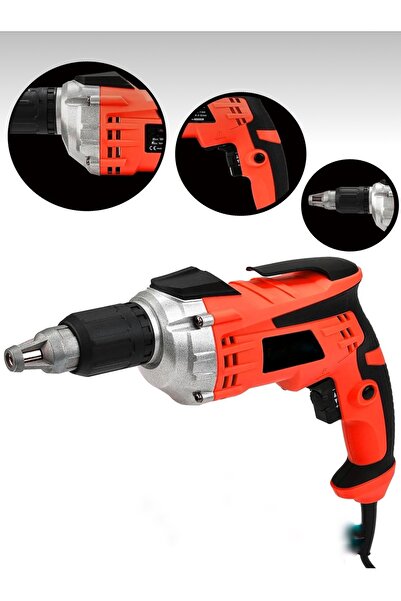 Germany Steel Anahtarlı 4200VF Profesyonel Alçıpan Vidalama Elektirikli Matka...