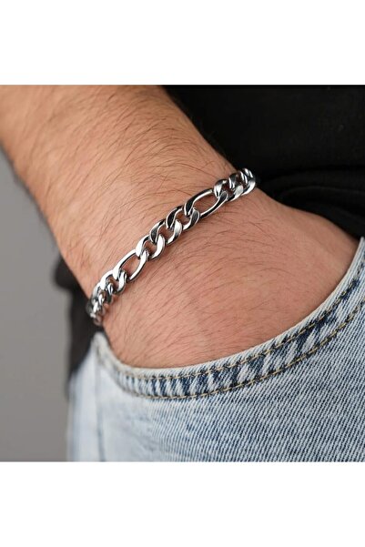 elifçeaksesuar ELIFCE ACCESSORIES STEEL MEN'S BRACELET