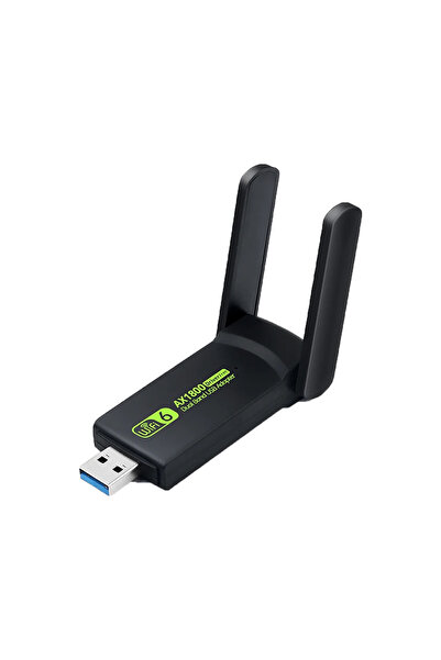 Microcase Dual Band AX1800 Wifi 6 3.0 Kablosuz USB Wifi Adaptörü AL4124
