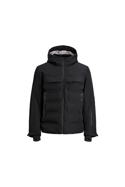 Jack & Jones Jack&jones 12225287   Ανδρικό Παλτό - Μαύρο