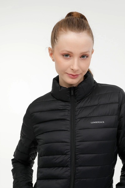 lumberjack Sn28 Basic Padded Sisme Mont - Siyah