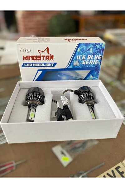 Çınarotoaksesuaretiket Kingstar H7 Ice Blue Led (BUZ MAVİSİ) Xenon Şimşek Etk...