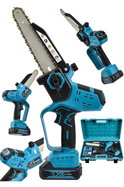 SCHUTZENGER 598Vf Kömürsüz Motor Otomatik Yağlamalı Şarjlı El Testeresi Ağaç ...