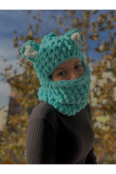 Novaglow قبعة على شكل حيوان منتفخة قناع الثلج للتزلج والتزلج على الجليد بالاك...