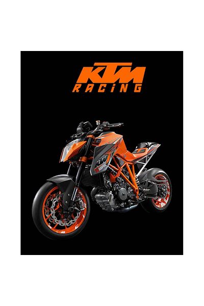Z zepplin KTM 1290 Super Duke Racing Pachet mare pe spate