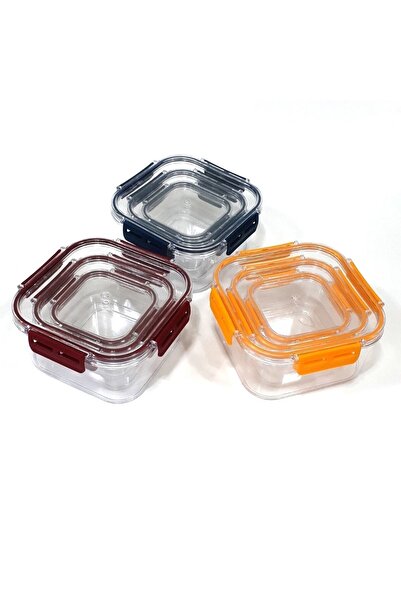 Nesto Home 9-Piece Storage Container with Lockable Gasket