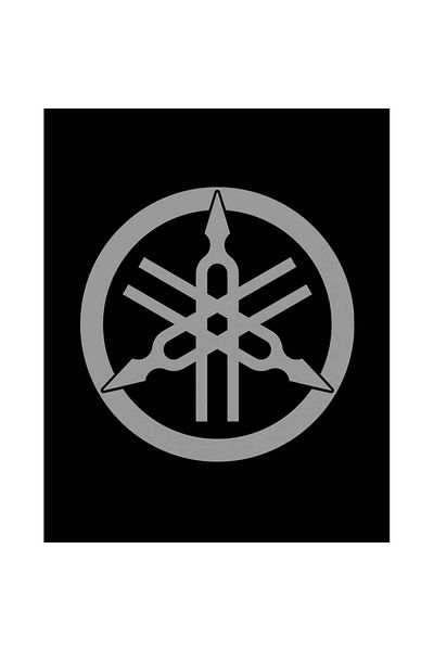 Z zepplin Yamaha Logo Mini Patch Patch mare pentru spate