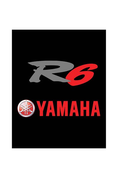 Z zepplin Yamaha R6 Red Big Back Patch Patch