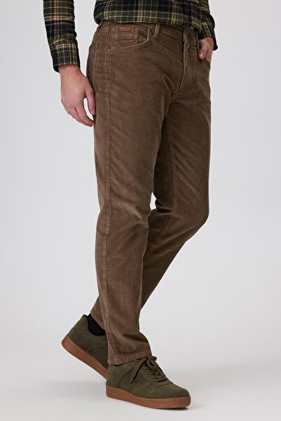 Lee Cooper Rıcky Erkek Kadıfe Pantolon Bej