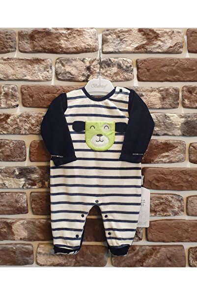 Bebitof Thin Velvet Baby Booties Jumpsuit
