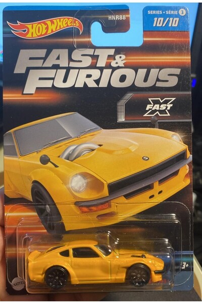 HOT WHEELS سيارة DATSUN Z40Z السريعة والغاضبة القابلة للتحصيل