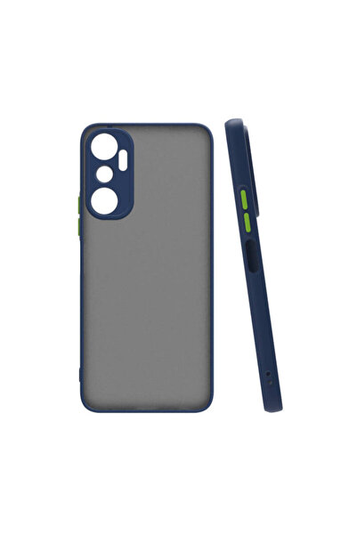 HTstore Case for Infinix Hot 20I Zore Hux Cover-Navy Blue