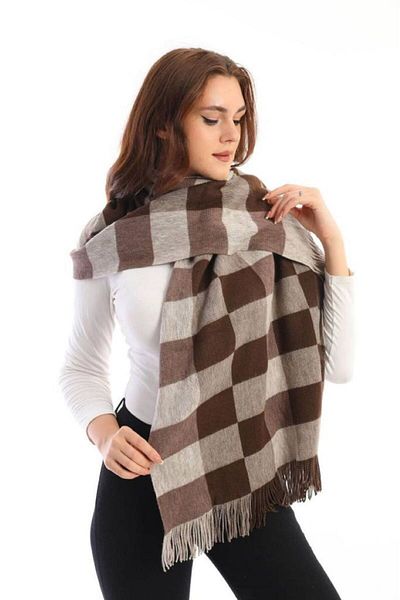 ARMİZA Ladies-Women's Winter and Seasonal Shoulder Shawl (VERY SOFT AND KEEPING WARM, SUITABLE FOR ALL AGES)