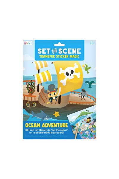 Ooly Set The Scene Transfer Çıkartma Seti - Ocean Adventure
