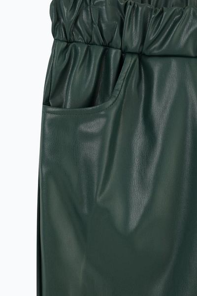 Puane WOMEN Leather Look Elastic Waist Pants PNT18135