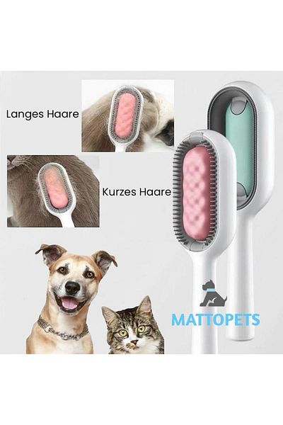 Matto home Multifunctional Pet Massage Brush Silicone Dog Brush Cat Grooming Comb Hair Remover Cats