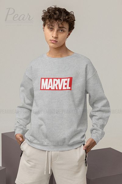 Pear Wear Ανδρικό φούτερ με στάμπα MARVEL