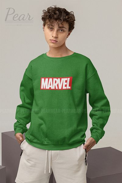 Pear Wear Ανδρικό φούτερ με στάμπα MARVEL