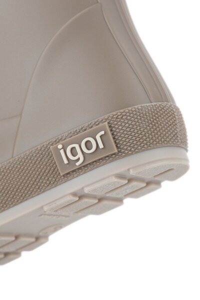 IGOR W10294 YOGI DK Bej Kız Çocuk Yağmur Çizmesi