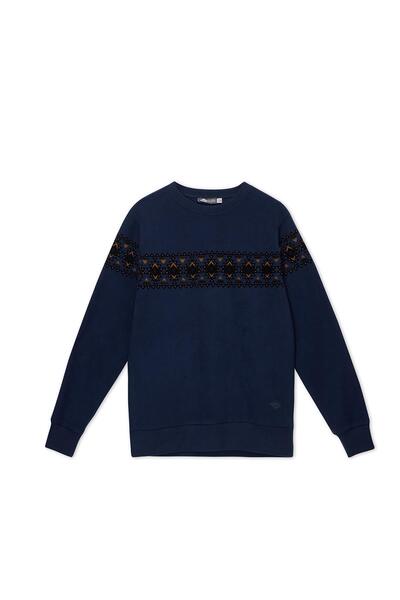 Lee Cooper Зелен мъжки суитшърт Seth Thessaloniki