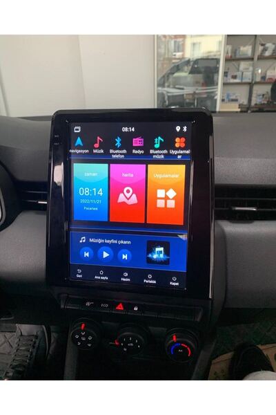 NAVSONİC RENAULT CLİO 5 TESLA 2021 2023 UYUMLU ANDROİD MULTİMEDİA NAVİGASYON ...