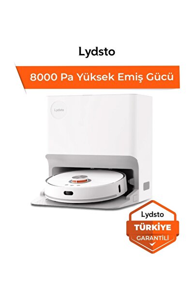Lydsto W2 Lite 8000 Pa Su & Toz Toplama Üniteli Yapay Zeka Robot Süpürge - Türkiye Garantili