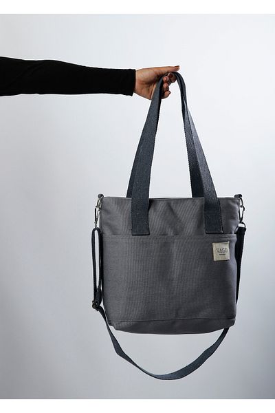 VAGO COLLECTION Φερμουάρ μοντέλου Canvas Bag College