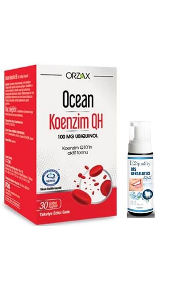 Ocean Orzax Ocean Coenzyme QH 30 - Teeth Whitening Capsule Gift