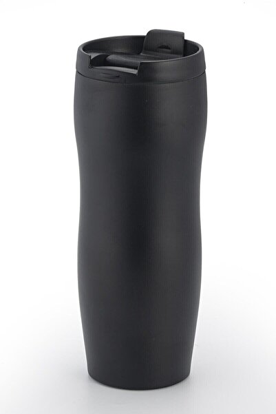 Kritik Ticaret Çift Katmanlı Sızdırmaz Vakumlu 400ml Paslanmaz Çelik Küçük Termos Bardak Araç Çay Kahve İnce Bel