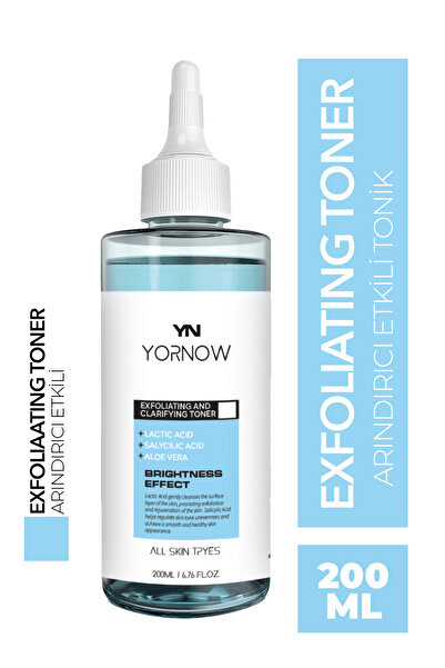 YORNOW Canlandırıcı Ve Gözenek Sıkılaştırıcı Tüm Ciltler Için Glikolik Asit T...