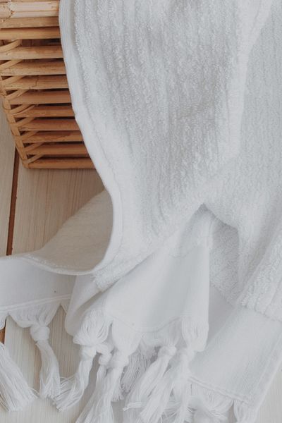 CottonTherapy Rib 100x170 cm Bath Towel Beach Pool Towel Premium 100% Cotton