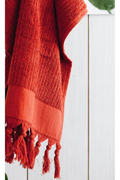 CottonTherapy Rib 100x170 cm Banyo Havlusu Plaj Havuz Havlusu Premium %100 Pamuklu