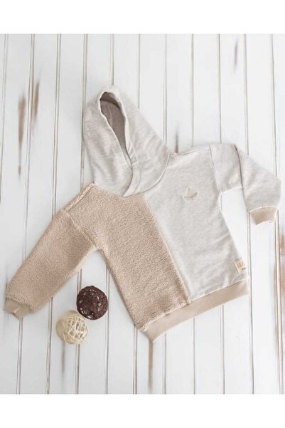 JO&JUKE Cream Wellsoft Oversize Sweatshirt